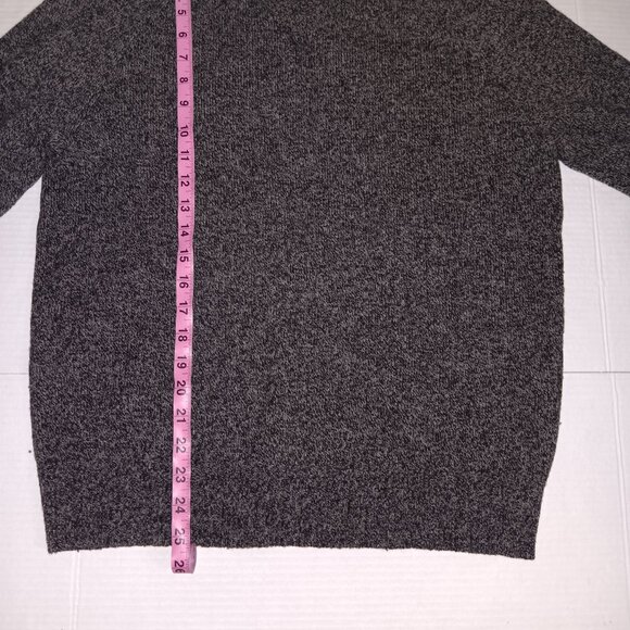 J.CREW MEN'S SLIM FIT LAMBS WOOL MARLED V-NECK SWEATER - Picture 5 of 11